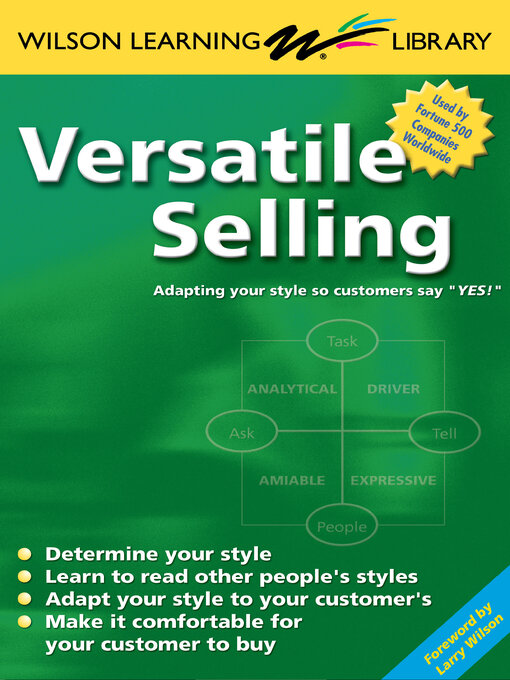 Cover image for Versatile Selling